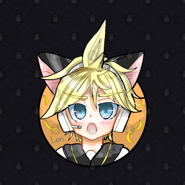 Len Kagamine Vocaloid; by Kībo-Kībo by Kibo-Kibo